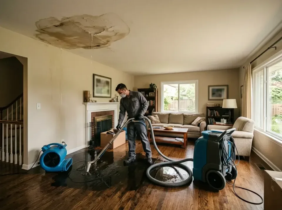 attic-pipe-burst-ceiling-drip-008 — frequently asked questions, Water Damage Restoration & Carpet Care in Marysville, KS